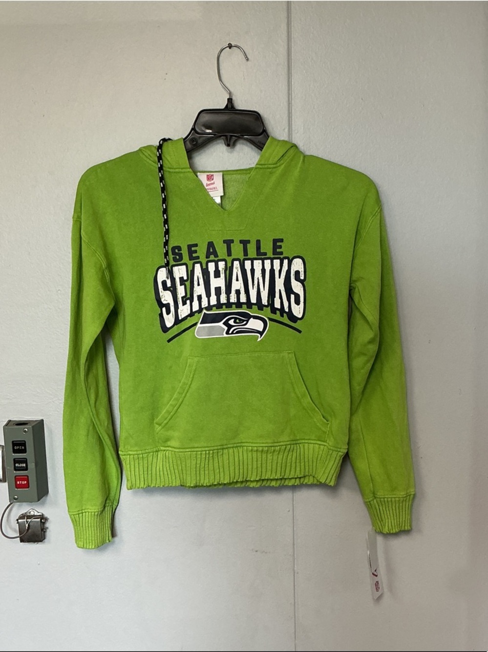 NFL Seattle Seahawks Lime Green Hoodie